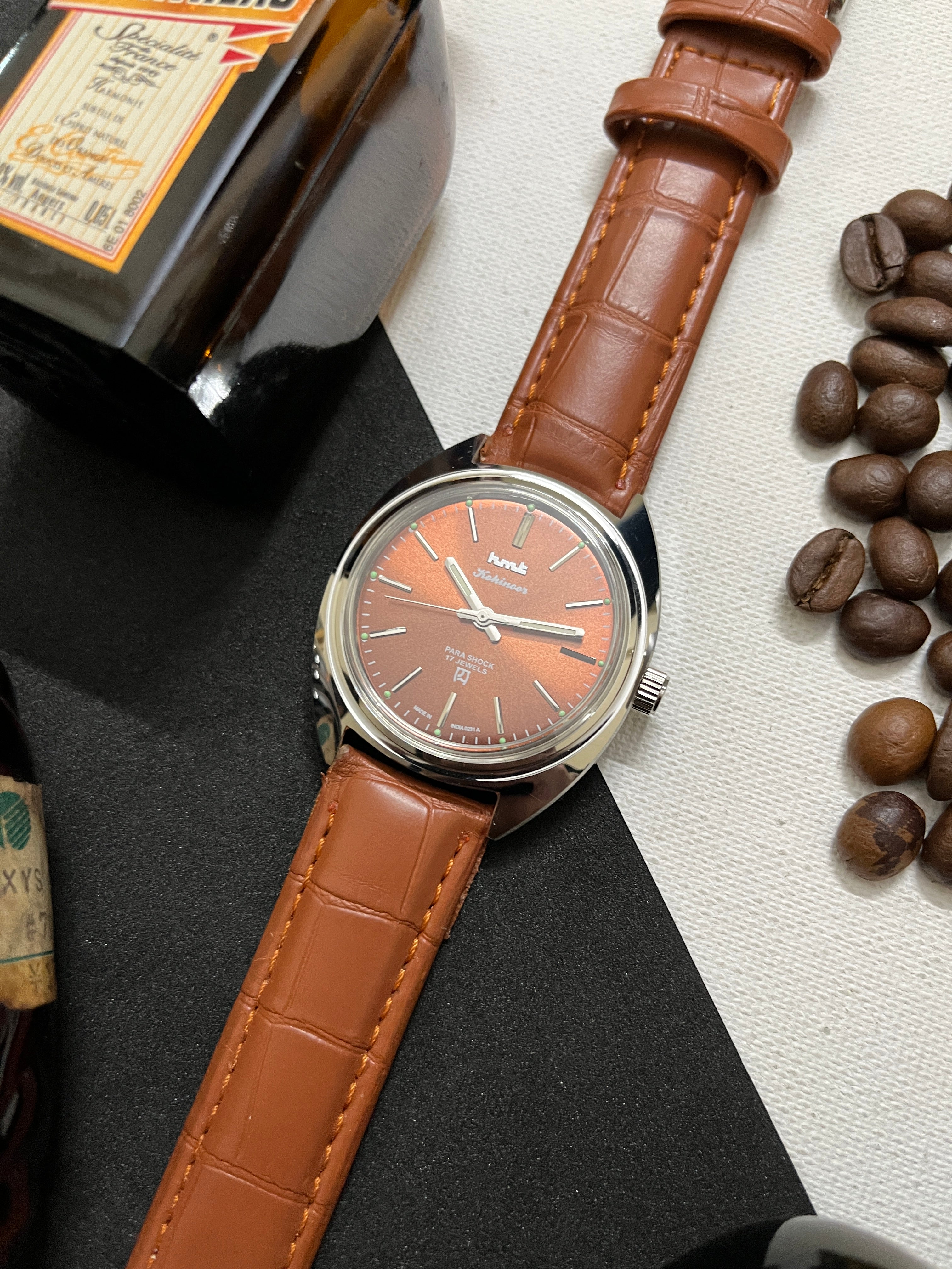 HMT Kohinoor - COFFEE BROWN Sunburst - Image 6