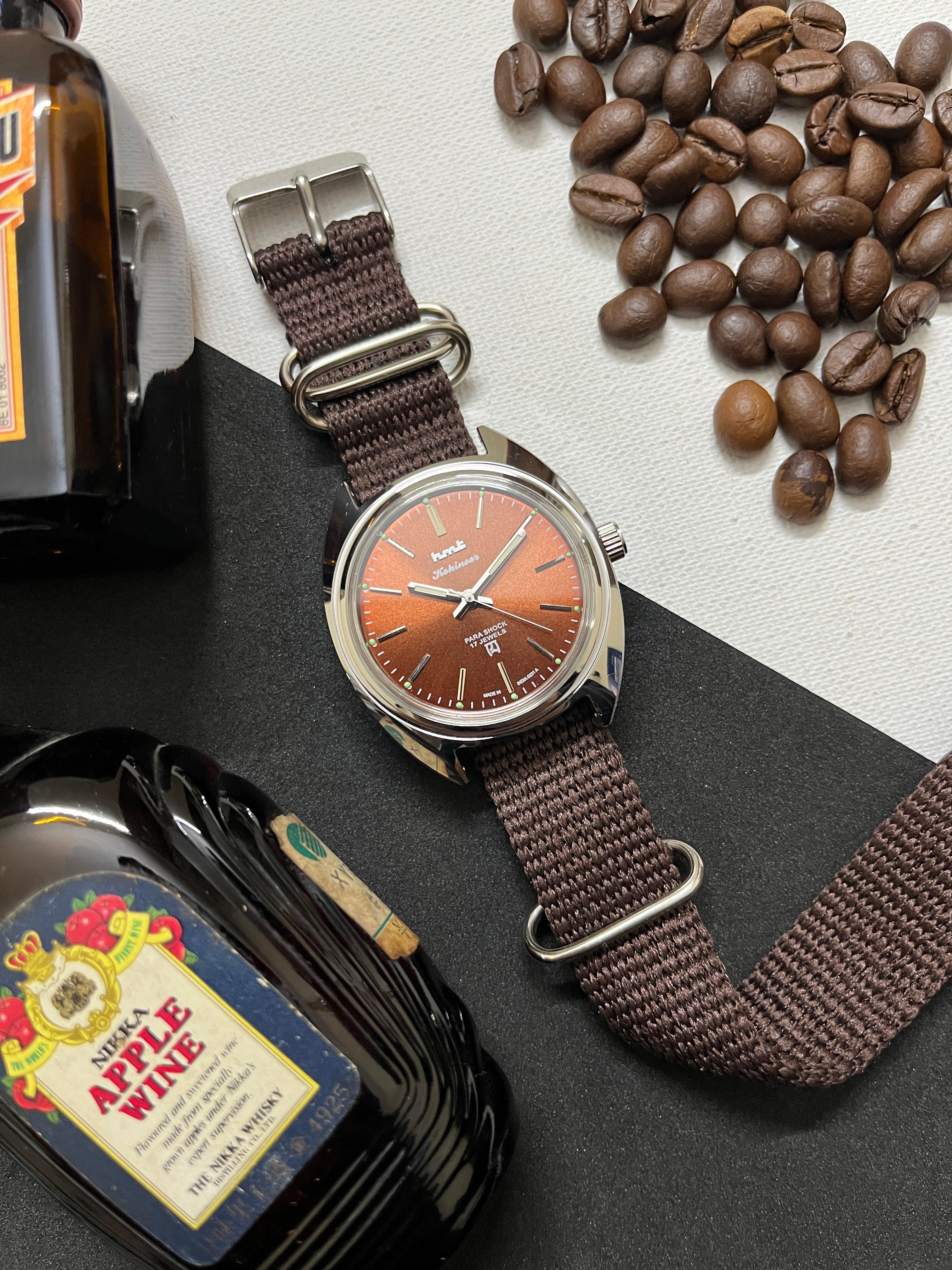 HMT Kohinoor - COFFEE BROWN Sunburst - Image 7